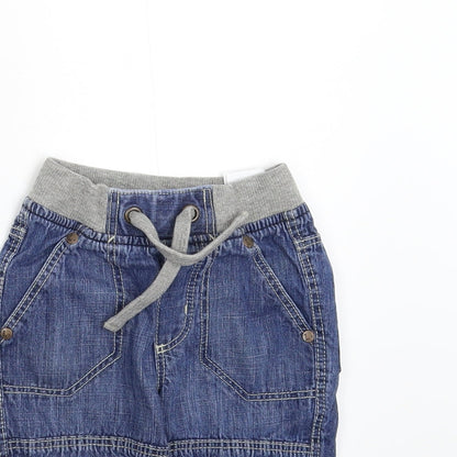 LOGG Baby Blue  Denim Sweatpants Jeans Size 3-6 Months