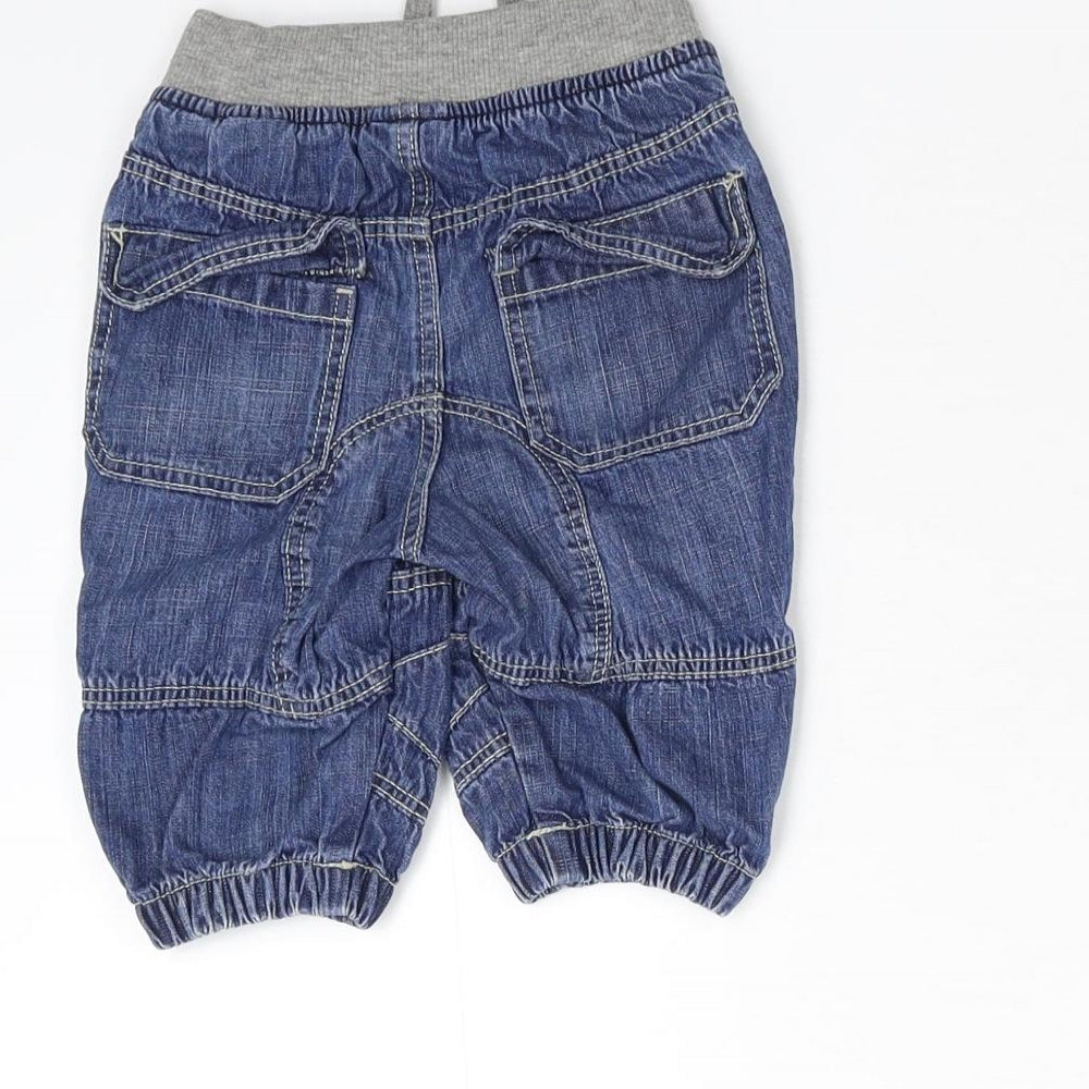 LOGG Baby Blue  Denim Sweatpants Jeans Size 3-6 Months
