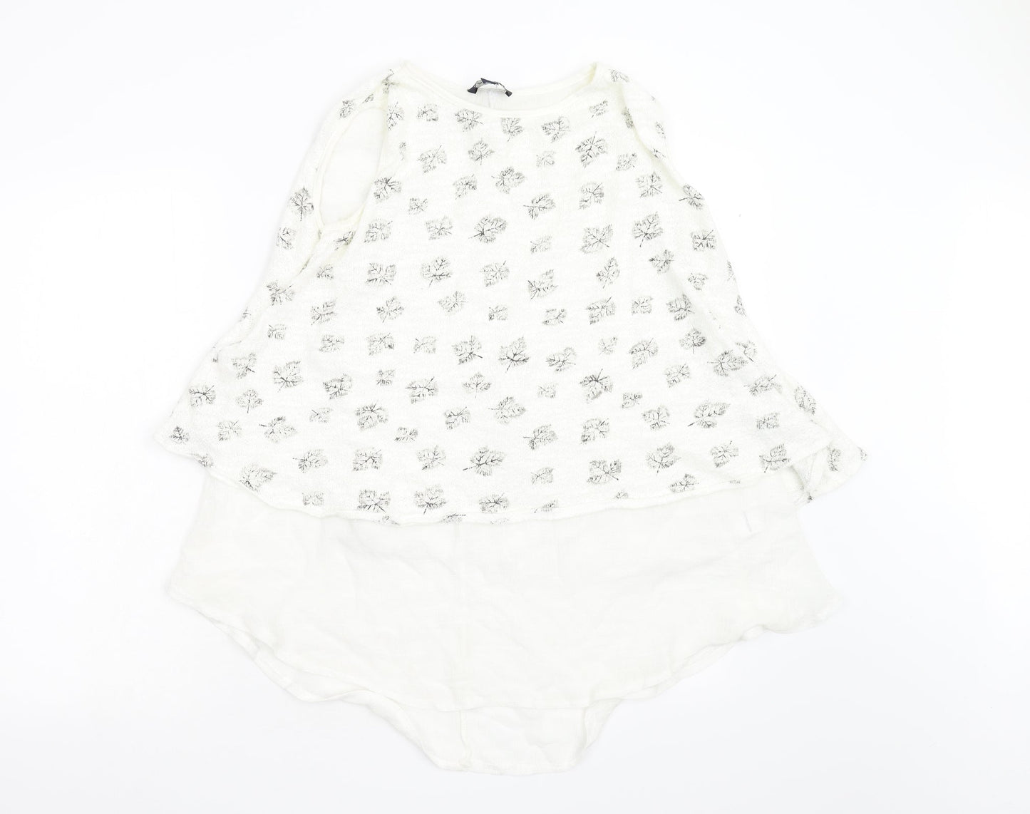 Womens UK Size 16 Saloos Ivory Basic Blouse