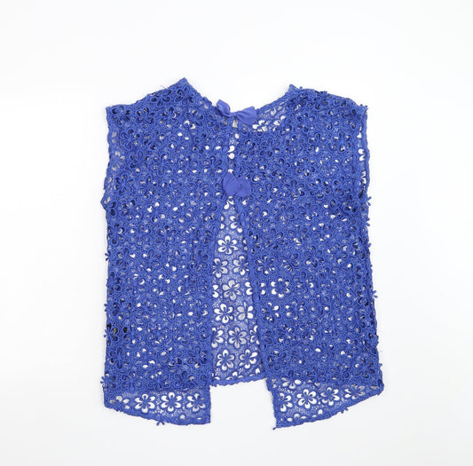 Womens UK Size 16 NEXT Blue Cardigan Jumper