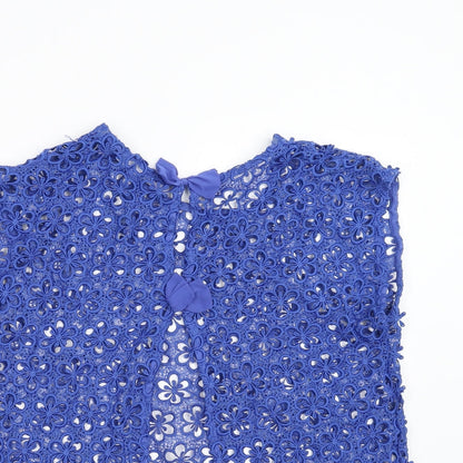 Womens UK Size 16 NEXT Blue Cardigan Jumper