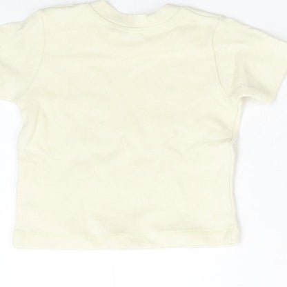 Babt Bugz Baby Beige   Basic T-Shirt Size 3-6 Months  - Sheep