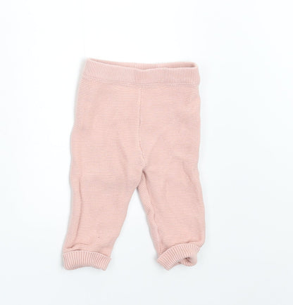 F&F Baby Pink   Track Pants Trousers Size 3-6 Months