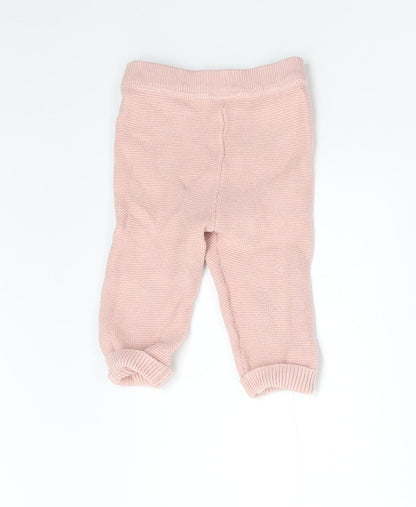 F&F Baby Pink   Track Pants Trousers Size 3-6 Months