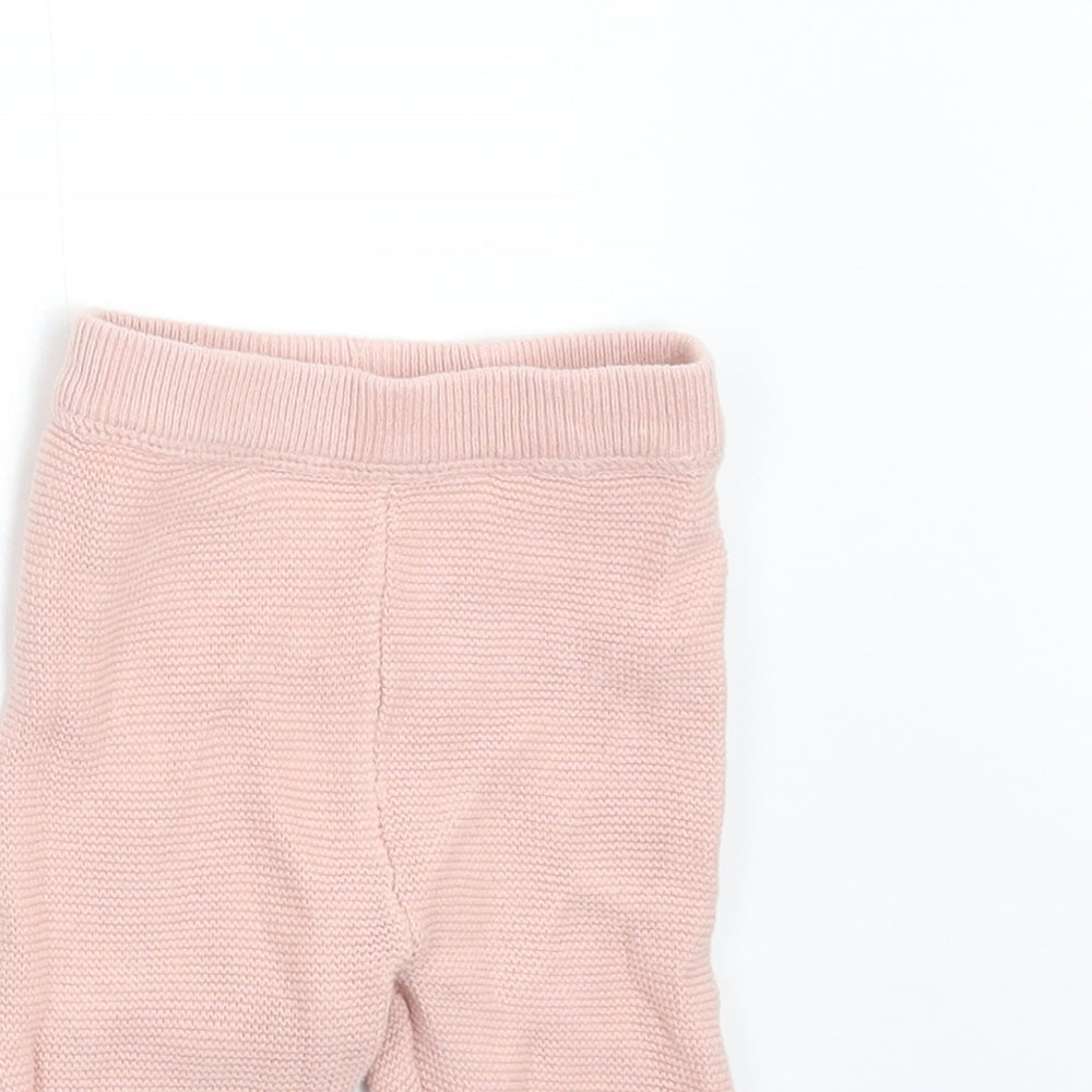 F&F Baby Pink   Track Pants Trousers Size 3-6 Months