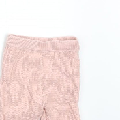 F&F Baby Pink   Track Pants Trousers Size 3-6 Months