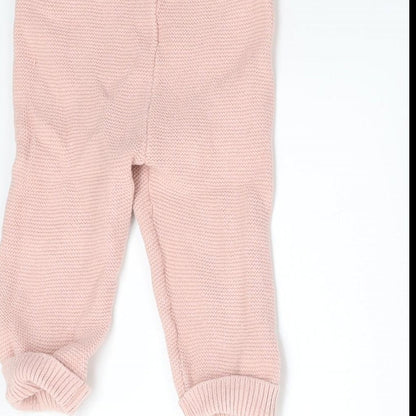 F&F Baby Pink   Track Pants Trousers Size 3-6 Months