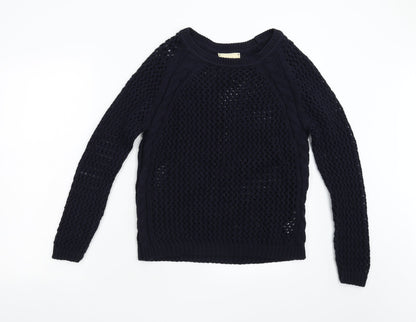 Womens UK Size 8 New Look Blue Pullover Jumper