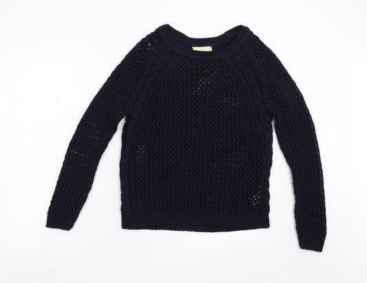 Womens UK Size 8 New Look Blue Pullover Jumper