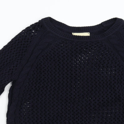 Womens UK Size 8 New Look Blue Pullover Jumper