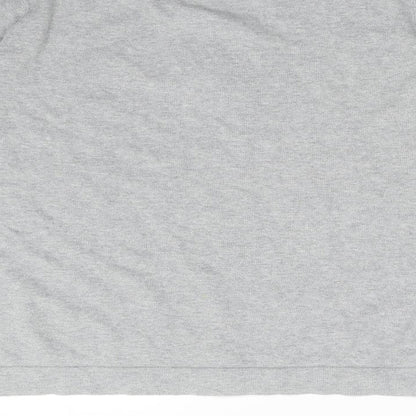 Peter Werth Mens Grey  Knit Henley Jumper Size M