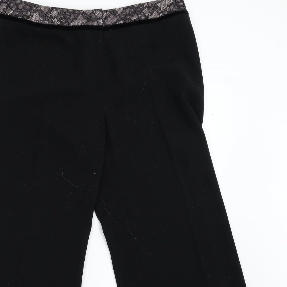 M&S Mens Black   Trousers  Size 16 L30 in