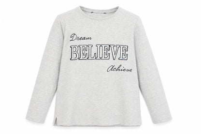 George Girls Grey  Fleece Pullover Jumper Size 8-9 Years