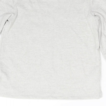 George Girls Grey  Fleece Pullover Jumper Size 8-9 Years