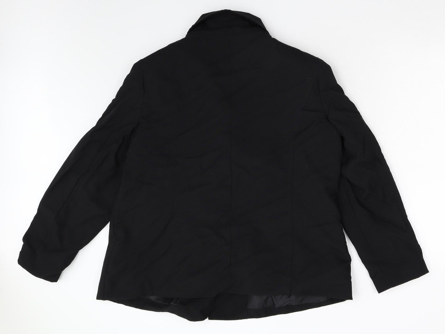 Womens UK Size 20 Wardrobe Regular Black Blazer