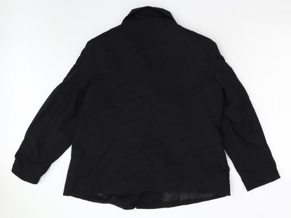 Womens UK Size 20 Wardrobe Regular Black Blazer