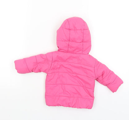 My love item Girls Pink   Jacket Coat Size 3-6 Months