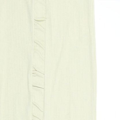 Missguided Womens Green   Straight & Pencil Skirt Size 8