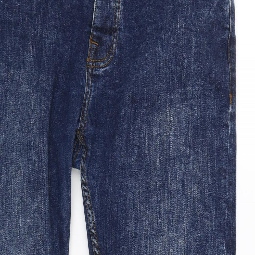 Denim & Co. Womens Blue   Straight Jeans Size 36 L29 in