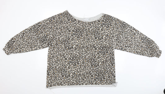 Womens UK Size 6 ASOS Brown Basic Blouse