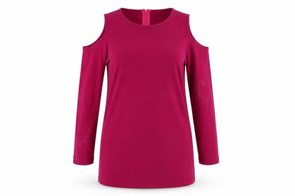 Boohoo Womens Pink   Basic Blouse Size 12