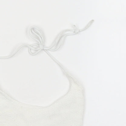 Missguided Womens White   Camisole Tank Size S
