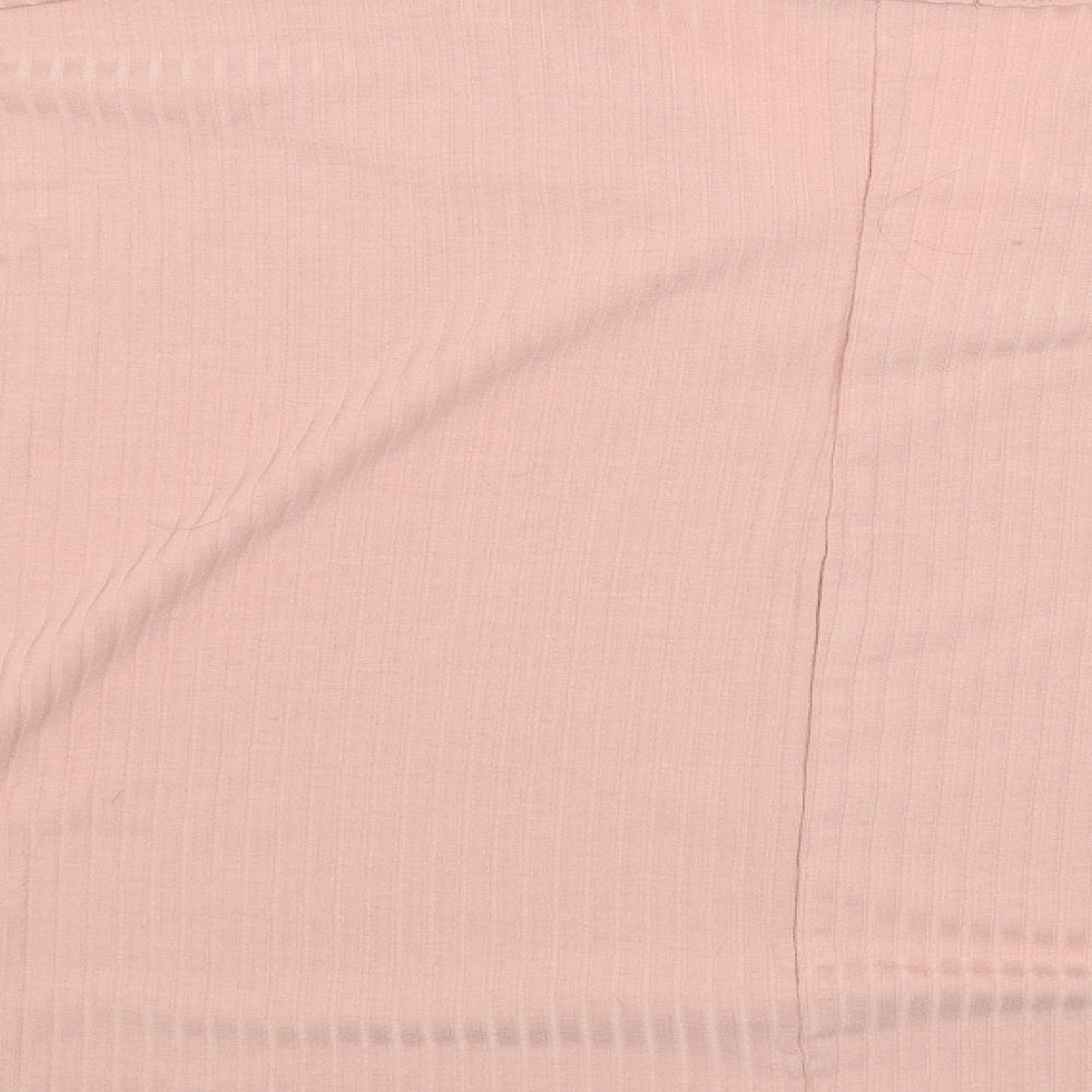 Boohoo Womens Pink   Pullover Jumper Size 10