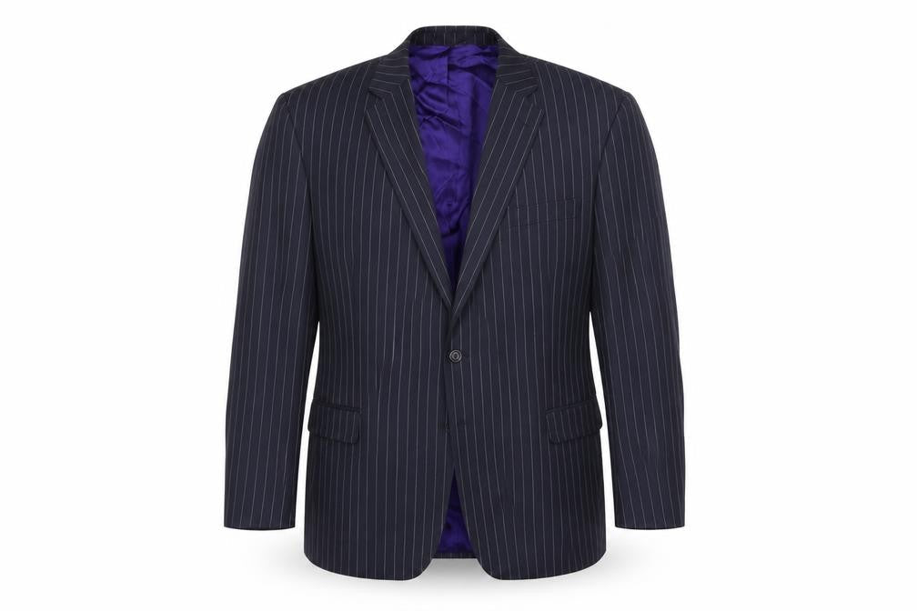 Mens UK Size 44 Preworn Regular Black Suit Jacket