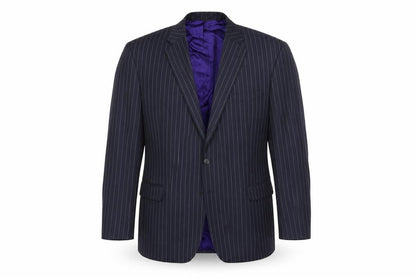 Mens UK Size 44 Preworn Regular Black Suit Jacket