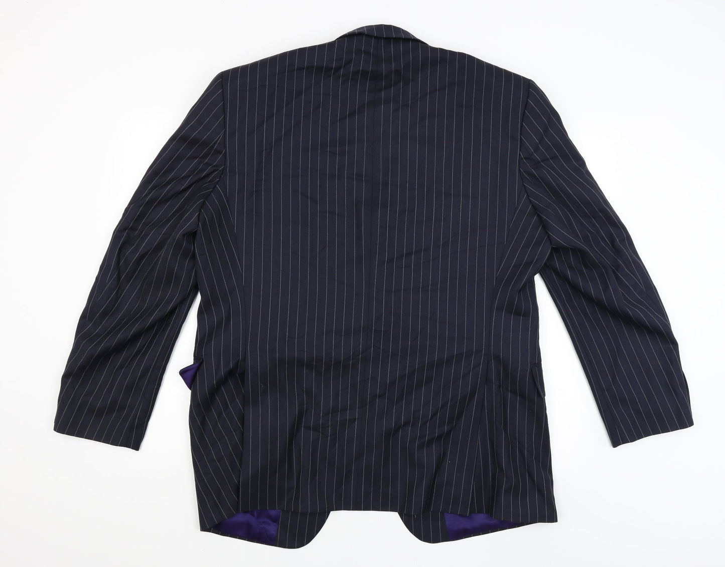 Mens UK Size 44 Preworn Regular Black Suit Jacket