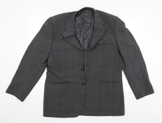 Mens UK Size 42 greenwoods Regular Grey Suit Jacket
