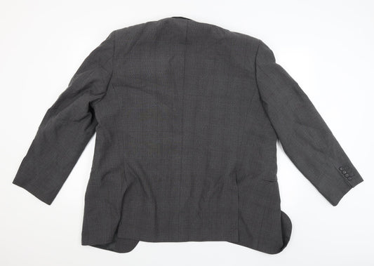 Mens UK Size 42 greenwoods Regular Grey Suit Jacket