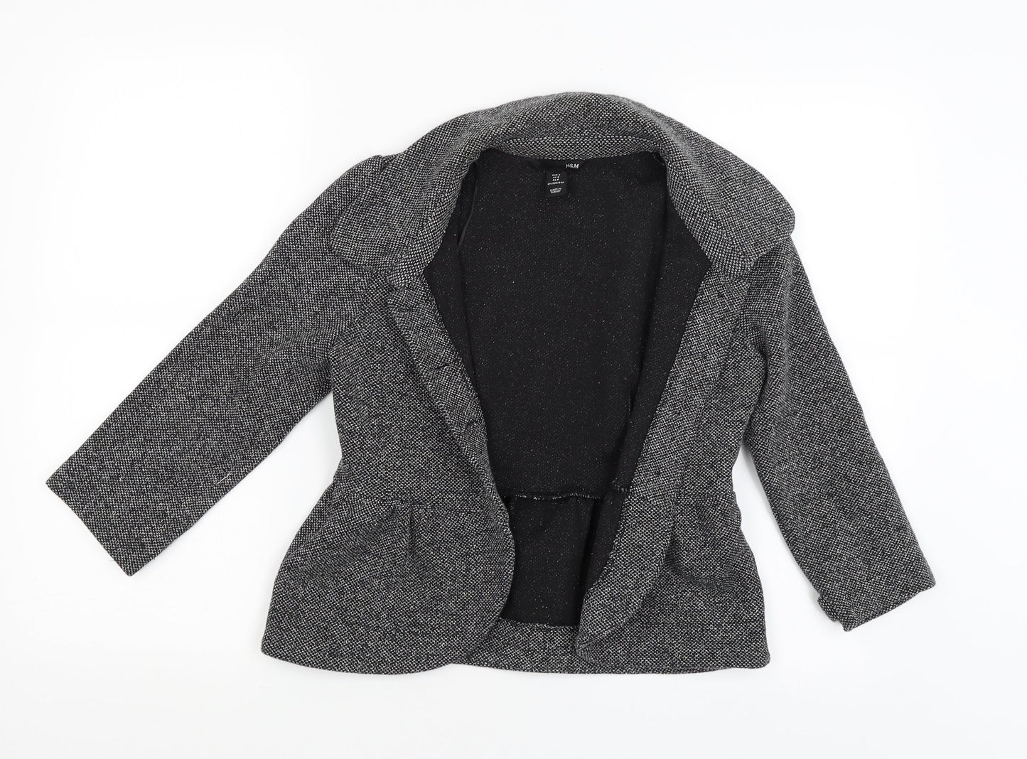 Womens UK Size S H&M Grey Jacket