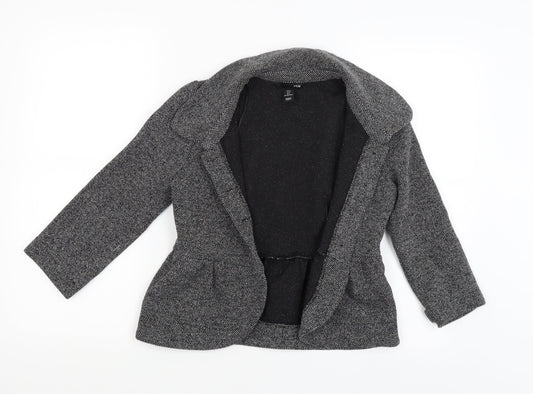 Womens UK Size S H&M Grey Jacket
