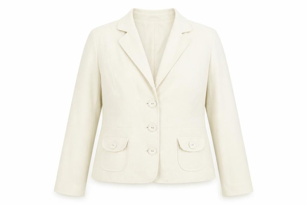 Womens UK Size 18 BM Beige Jacket