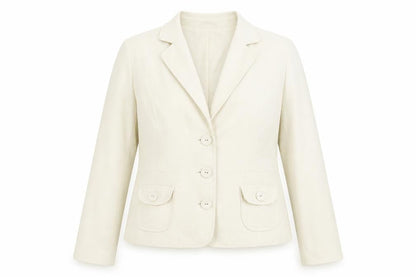 Womens UK Size 18 BM Beige Jacket