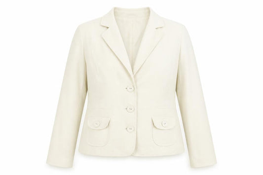 Womens UK Size 18 BM Beige Jacket