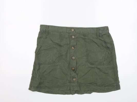 Gap Womens Green   Mini Skirt Size M