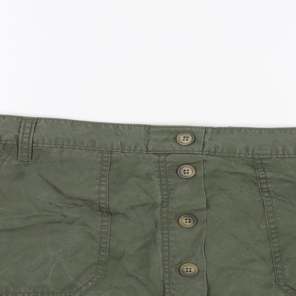 Gap Womens Green   Mini Skirt Size M
