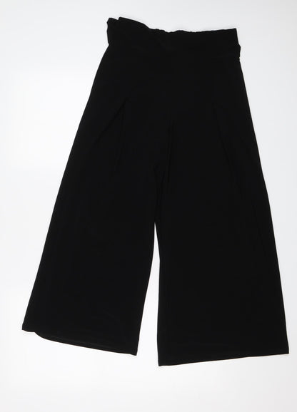 Womens UK Size 27 in Preworn Regular Fit  Black Trousers