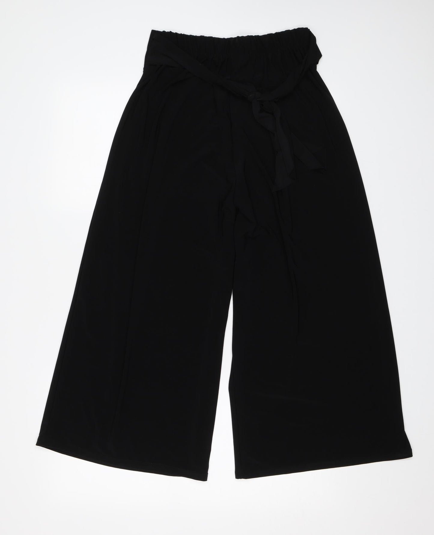 Womens UK Size 27 in Preworn Regular Fit  Black Trousers