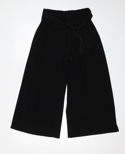 Womens UK Size 27 in Preworn Regular Fit  Black Trousers