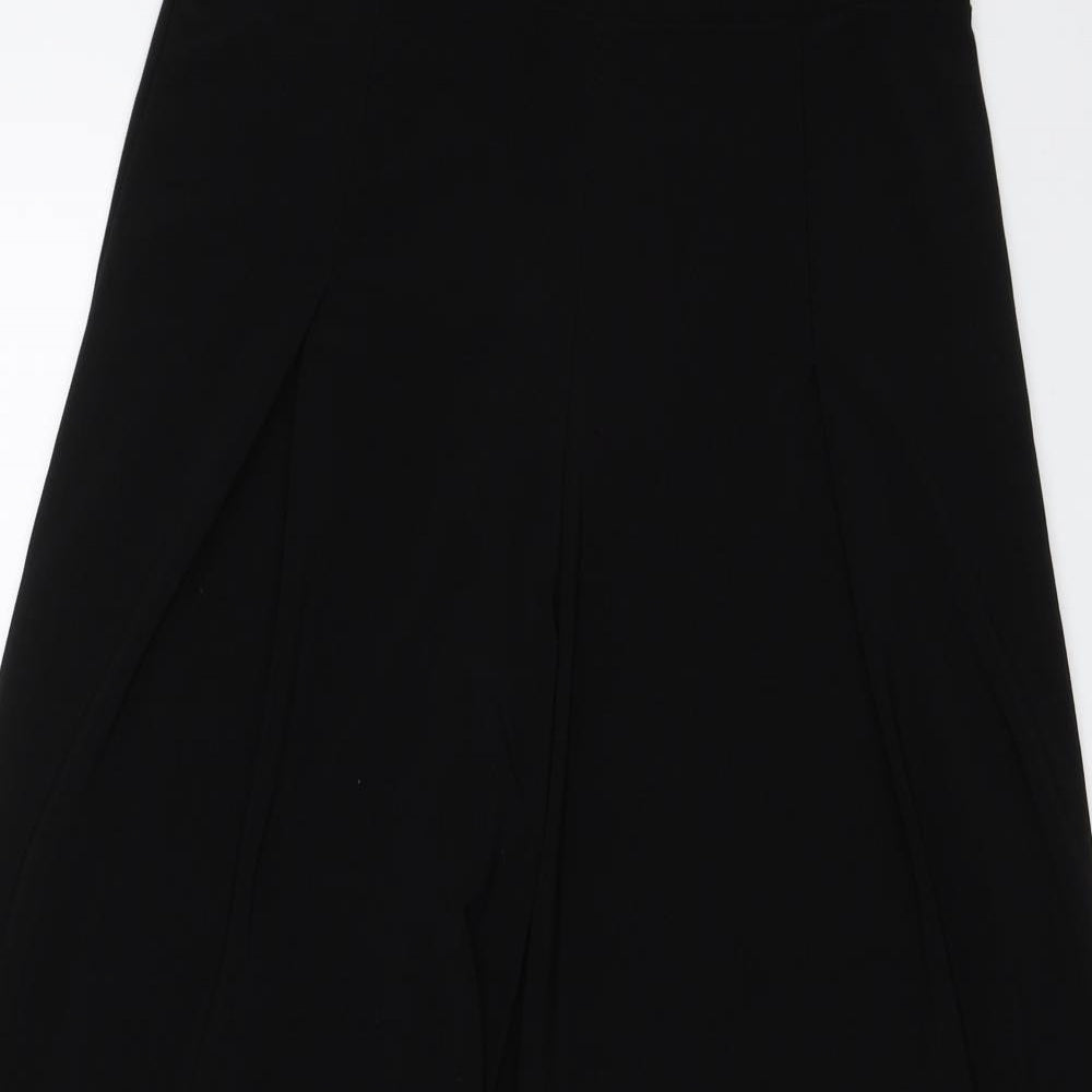 Womens UK Size 27 in Preworn Regular Fit  Black Trousers