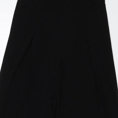 Womens UK Size 27 in Preworn Regular Fit  Black Trousers