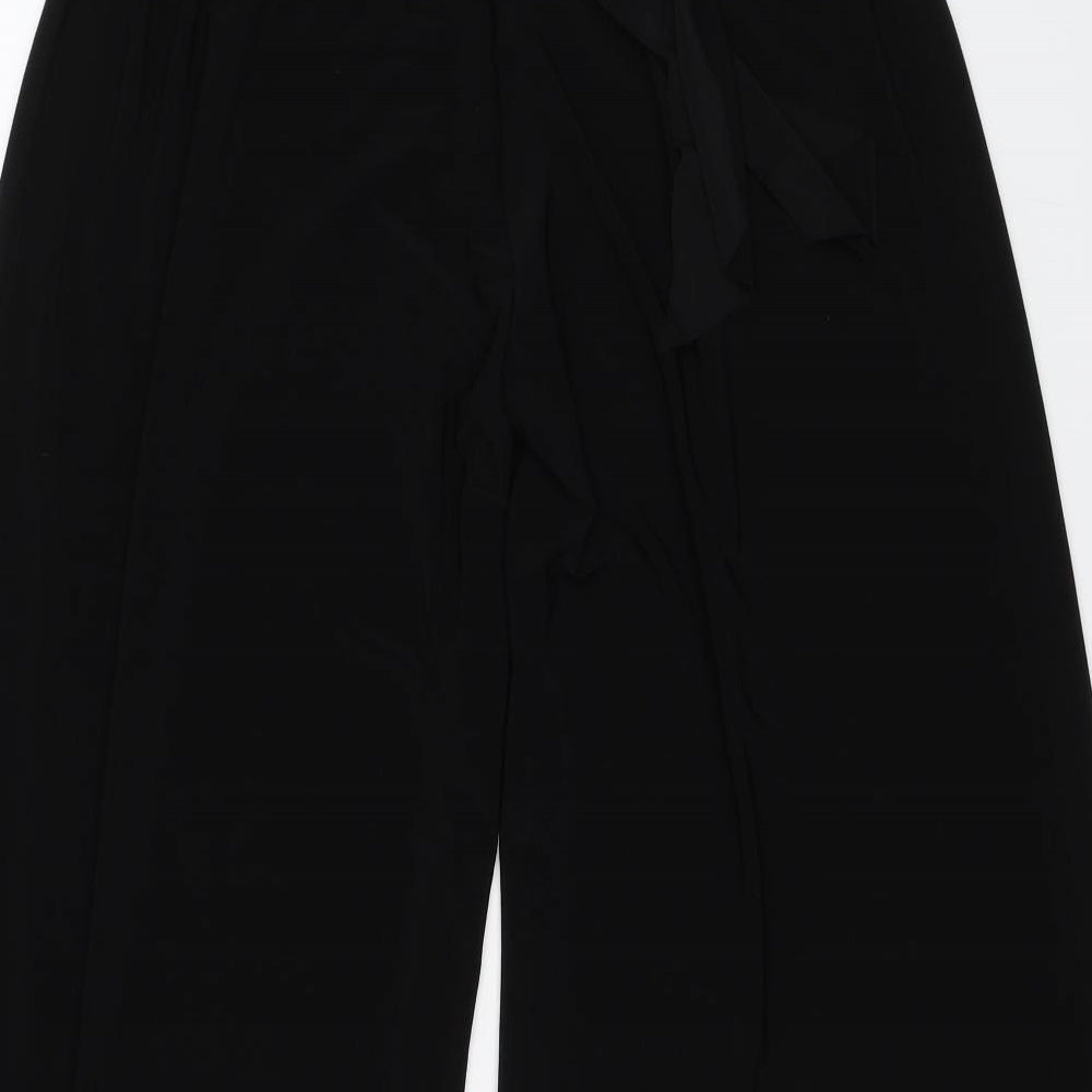 Womens UK Size 27 in Preworn Regular Fit  Black Trousers