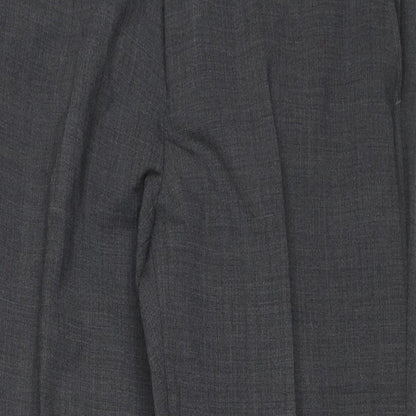 Skopes Mens Grey   Dress Pants Trousers Size 34 L25 in