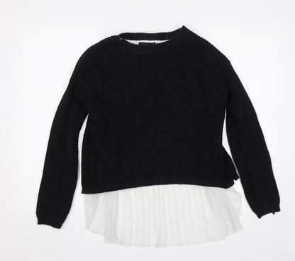 Womens UK Size 10 Atmosphere Black Pullover Jumper