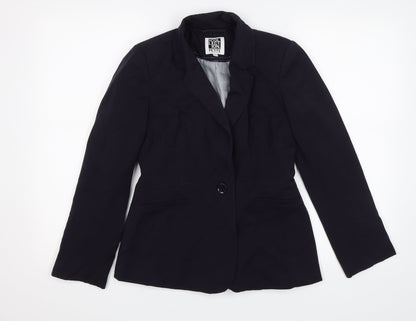 Debenhams Womens Blue   Jacket Blazer Size 8