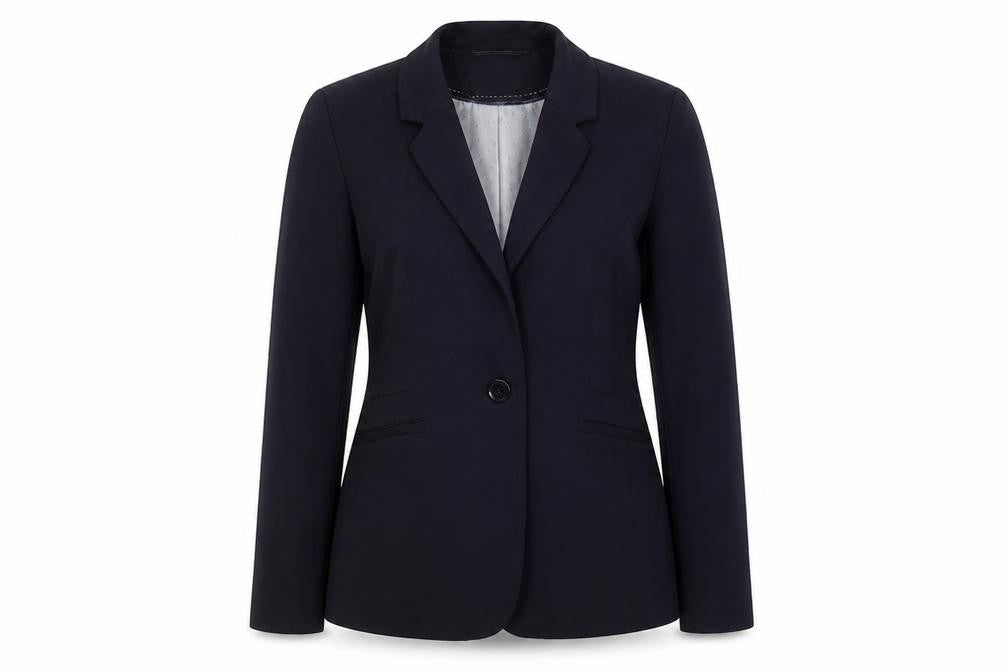 Womens UK Size 8 Debenhams Petites Blue Blazer