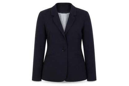 Womens UK Size 8 Debenhams Petites Blue Blazer